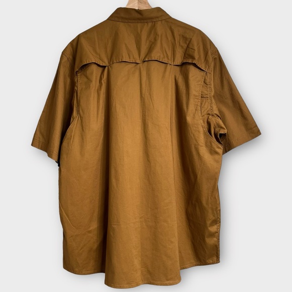 NWT Wells Lamont Men's Short Sleeve Flex Performance Ripstop Work Shirt 2XL - Picture 3 of 7